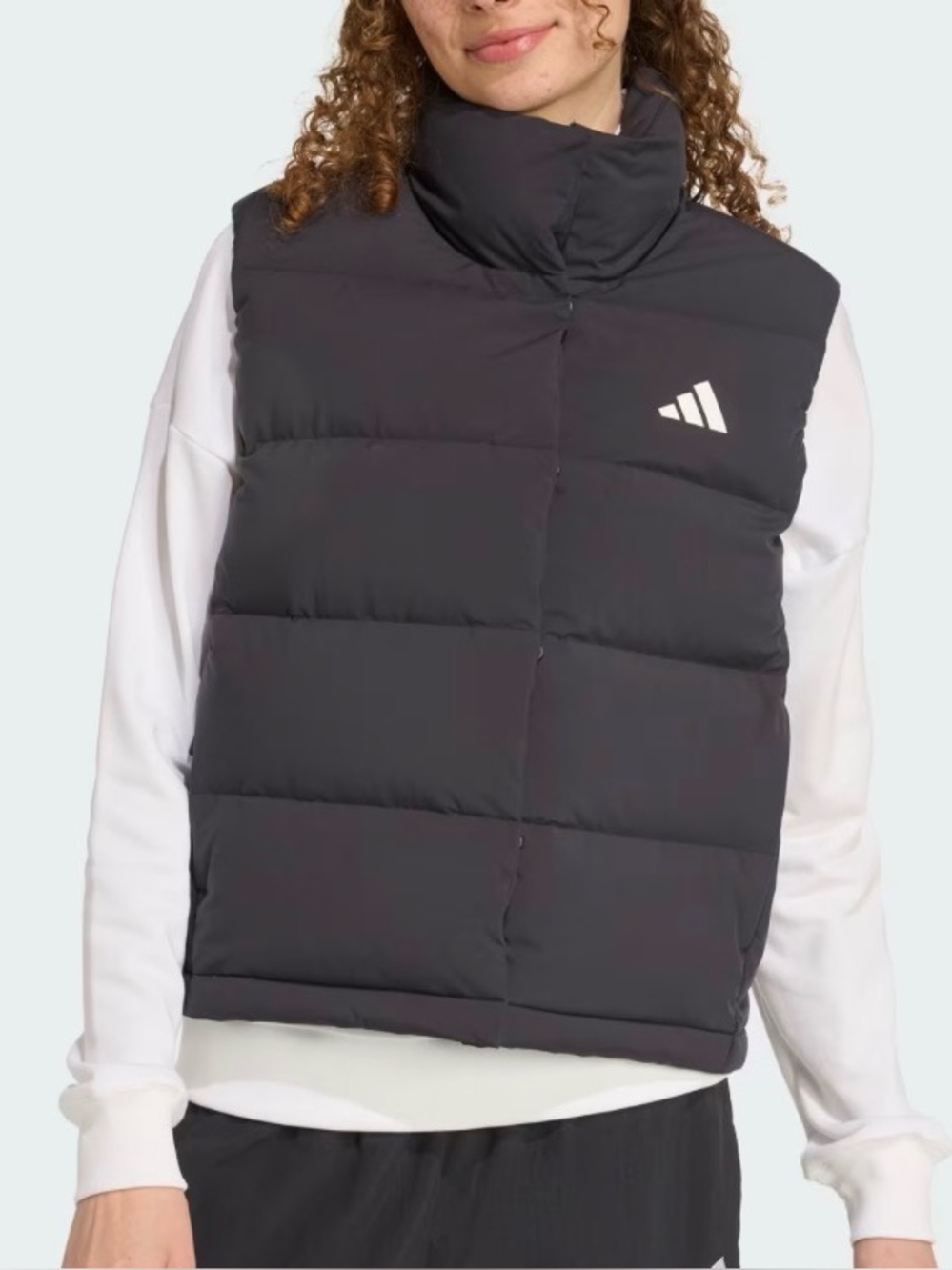 Adidas HELIONIC CLIMAWARM RELAXED DOWN VEST Black size XL NWT